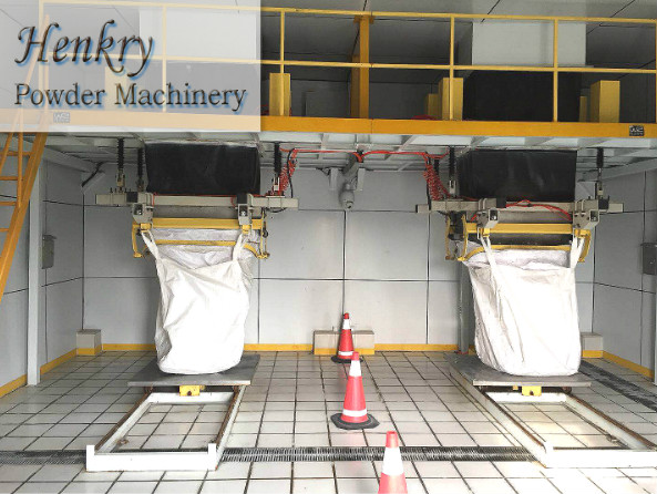Precise Weight Control Speed Ton Bag Packing Machine , Powder Packaging Systems