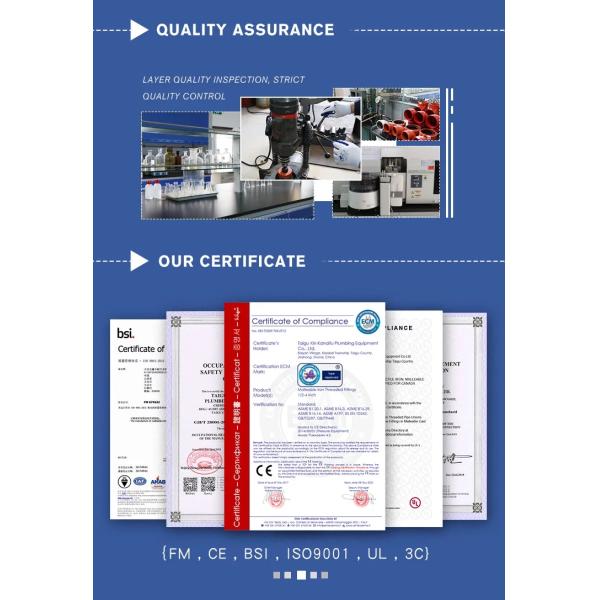 EN10242 Garment Shops Fire Sprinkler Pipe Fittings PN25 coupling