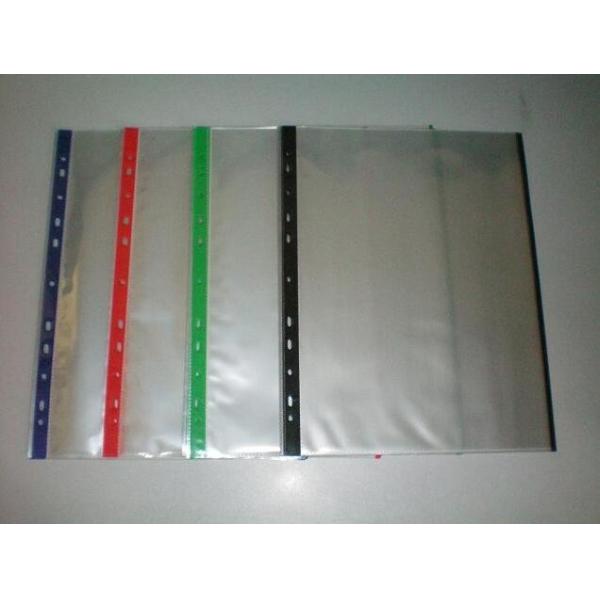11 holes A4 PP Color Sheet Protector Page Protector for office documents