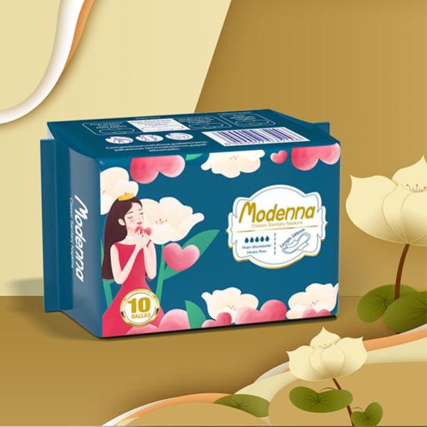 Eco Friendly Menstrual Overnight Sanitary Pads Feminine Hygiene Soft Period Pads