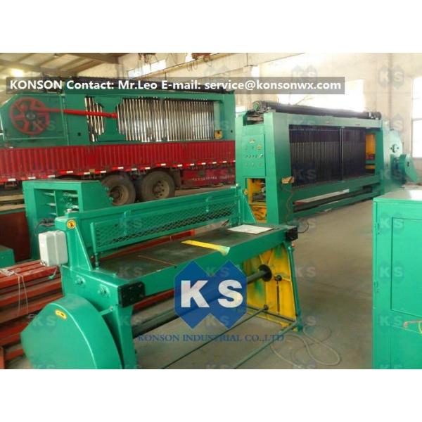 China Reliable Hexagonal Wire Netting Machine Making Stone Gabion Cages wholesale