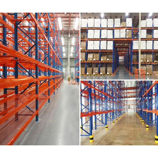 Single Deep Heavy Duty Pallet Rack Selective Pallet Rack Warehouse Storage Racking