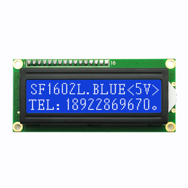 MPU Interface Custom Character LCD 16x2 5V With Header Pin Connector