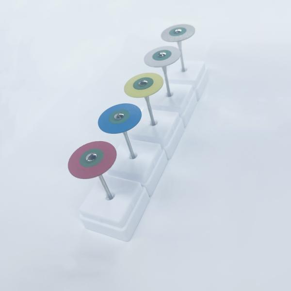 Dental Polishing Cutting Wheel 26mm Yellow Dental Teeth Polisher Disc