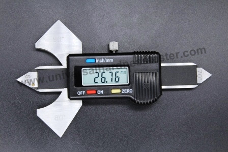 Big LCD Display Digital Welding Gauge Precision Measuring Tools