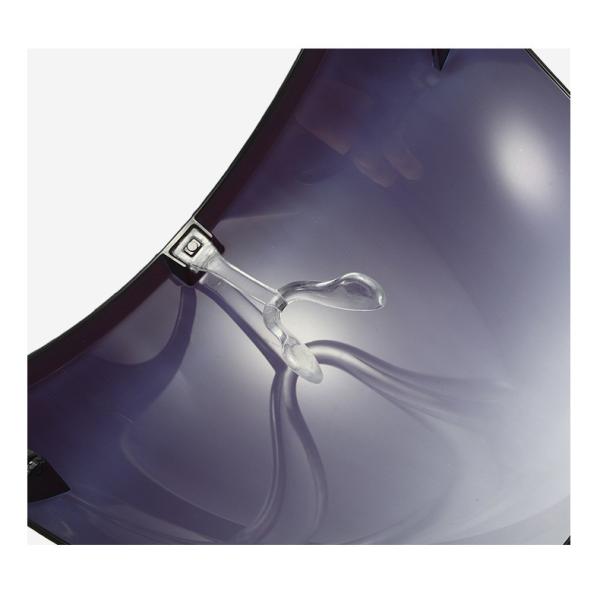 Mirrored Acrylic Protective Face Shield Colorful With Curved Temples