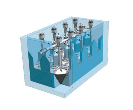 High efficiency Stainless steel Backwash sand filtration wastewater treatment