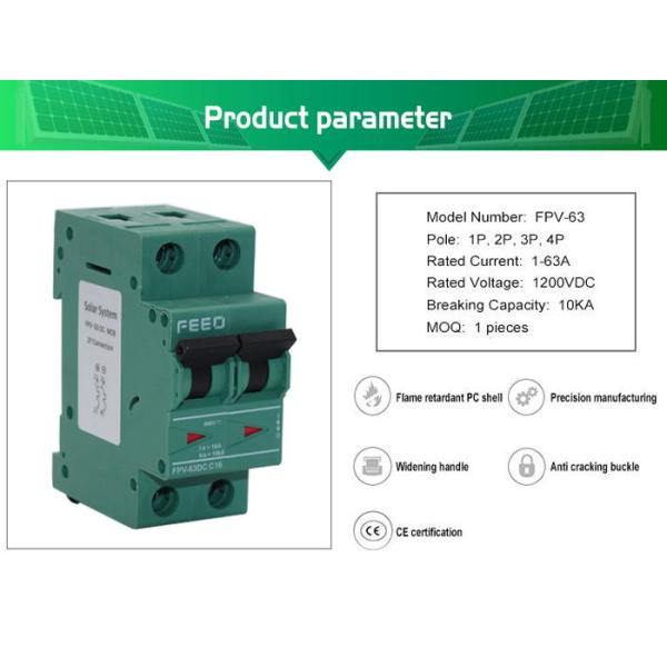 FEEO MCB 4KV 6KA Single Pole Miniature Circuit Breaker