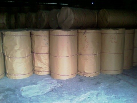 China Customized Virgin Wood Pulp bathroom tissue paper Mother Roll 1 Ply wholesale