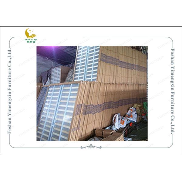 Natural Wood Color Durable Metal Slatted Bed Base For Soft Bedhead Bed