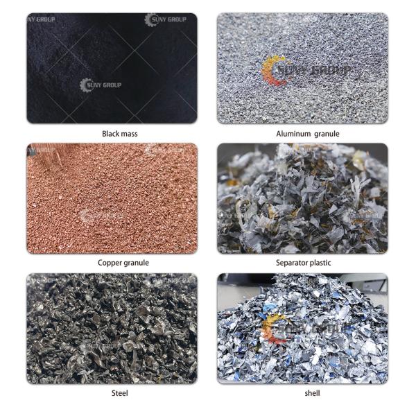 2023 Model Lithium Battery Recycling Machine For Cathode Powder From Scrap Batteries