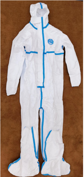 China No Stimulus Lightweight Disposable Coveralls , Non Woven Disposable Coverall Suit wholesale