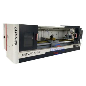 China 150mm Tail Stock Center Travel Heavy Duty Machining Capacity Flat Bed CNC Lathe Machine wholesale