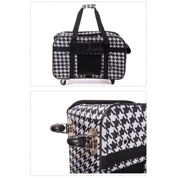 Design Quality Dog Carriers Camouflage Portable Draw-Bar Pet Bags