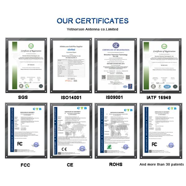 Customized Connector 28dBi Gain Passive Omni Car Indoor GPS Glonass Antenna for Navigator