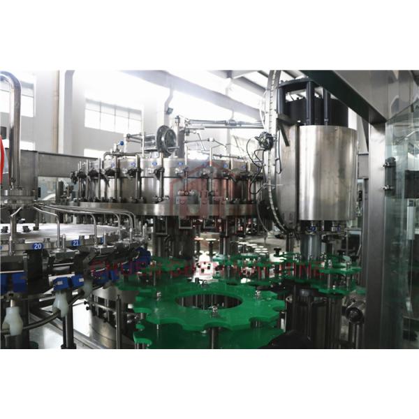 32 Head 10000BPH Beer Bottle Filling Machine , Glass Bottling Capping Machine
