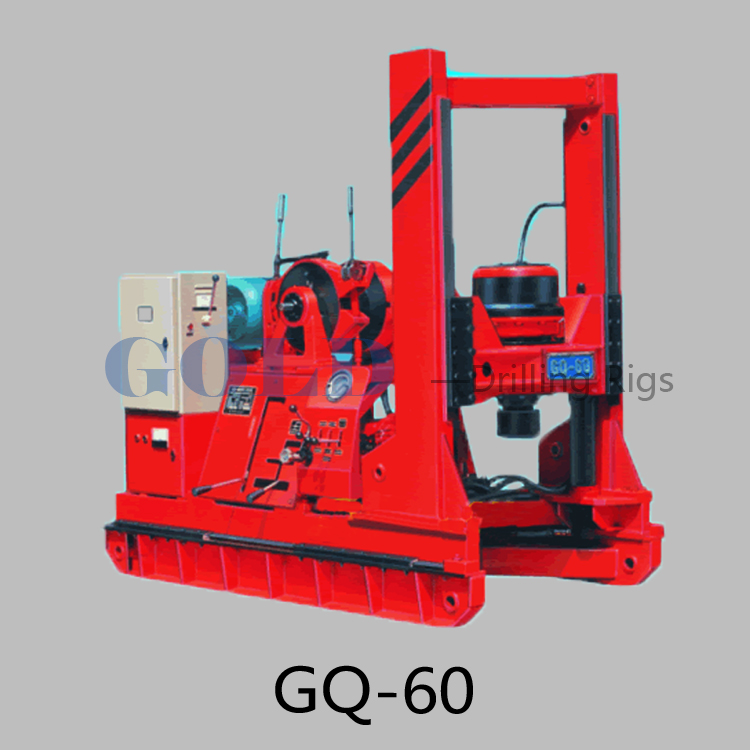 China GQ-60 Engineering drilling rig geotechnical drilling rig test wholesale