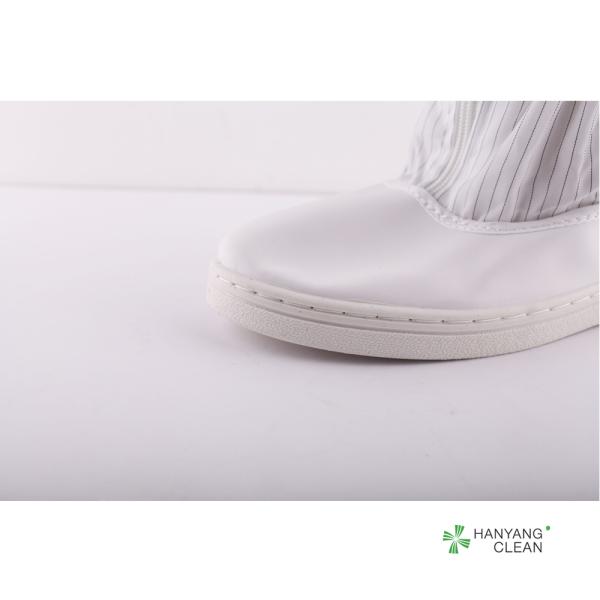 Unisex Cleanroom Anti Static Booties Breathable For Electronic Industry