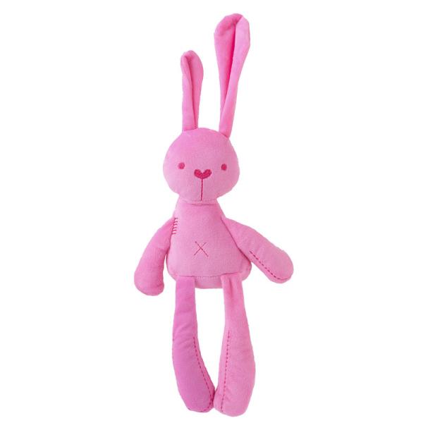 Lightweight Cute Plush Dolls Rabbit Shape Custom Printed Stuffed Animals