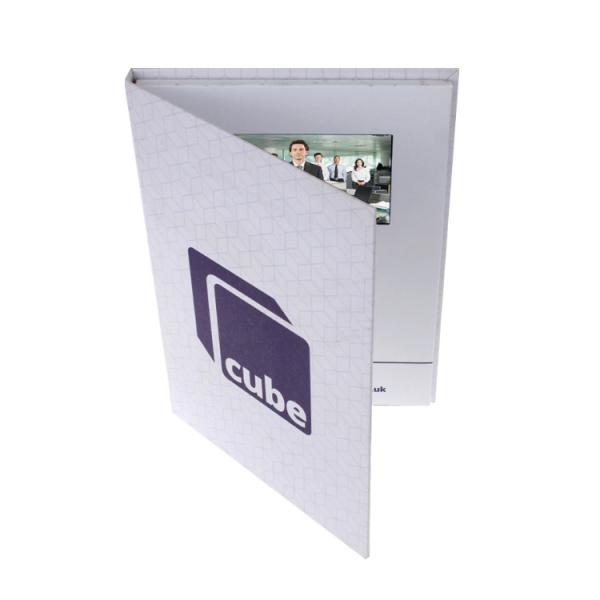 Rechargeable IPS Digital Video Booklet 2GB Memory Direct Mail Video Card