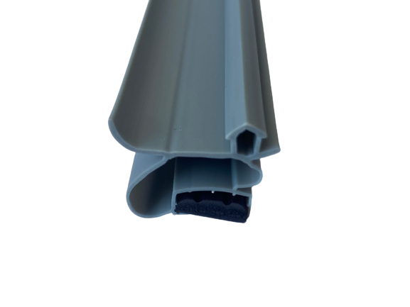 Customers' Designs PVC Plastic Gasket Sealing Strip for Shower Doors Different Shapes