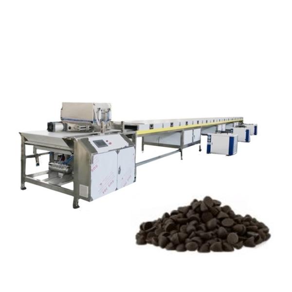 China 80kg/H Servo Motor 1000mm Chocolate Chip Making Machine wholesale
