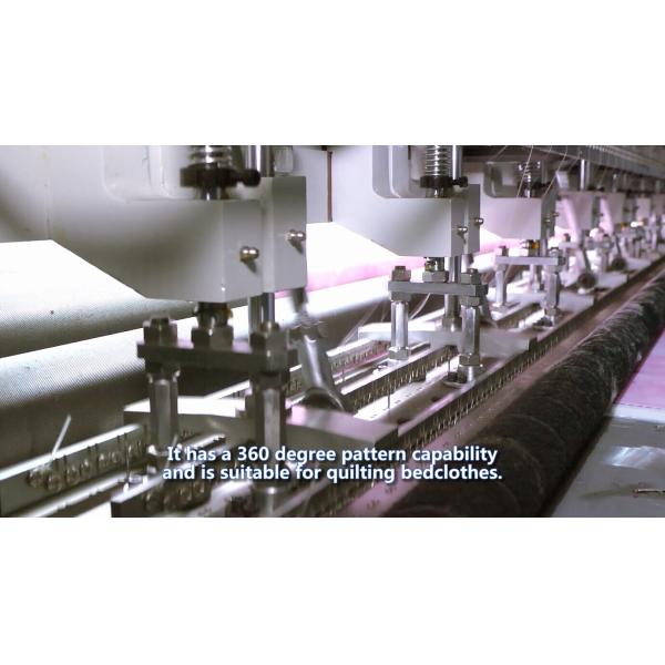 Heavy Duty High Speed Quilting Machine For Making 3.2 Meters Blankets