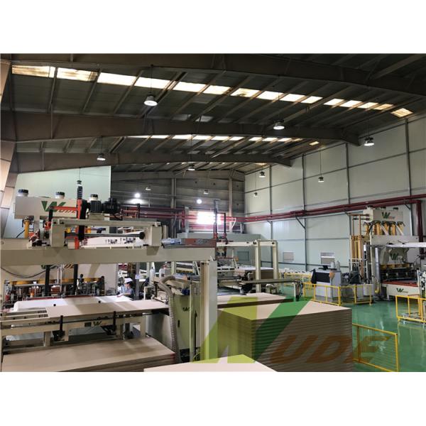 HDF Board Short Cycle Laminating Hot Press , Melamine Paper Laminating Machine