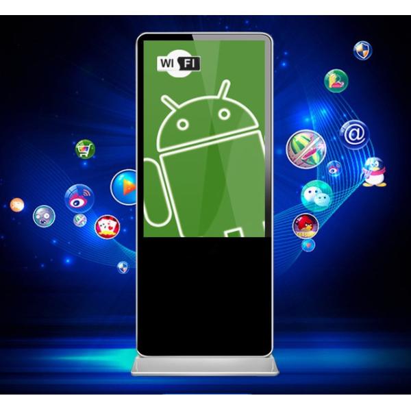49" 50" inch Ground stand LCD LED WIFI Signage with Android OS