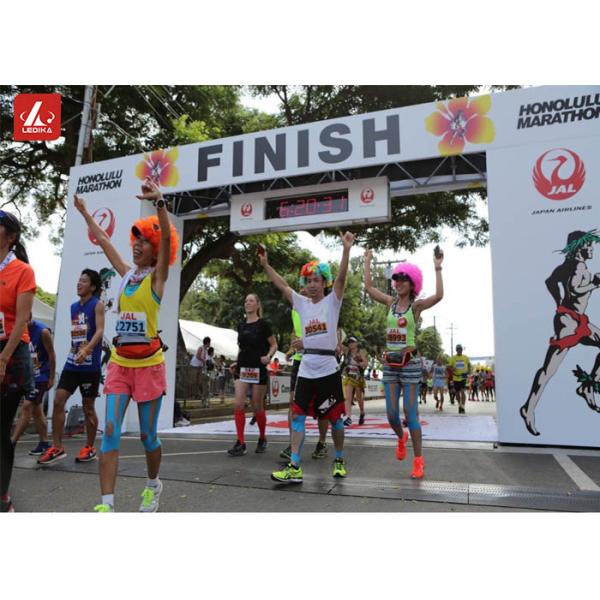 Dragon Outdoor Aluminum Alloy Goal Post Truss Hanging Light And Led Screen