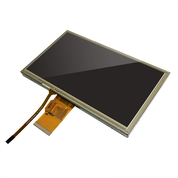 7 Inch TFT LCD 800x480 Dots Display RGB 24 Bit Interface With Resistive Touch Panel