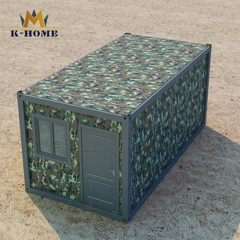 China Prefabricated Movable Army Container Shelter Portable Accommodation wholesale