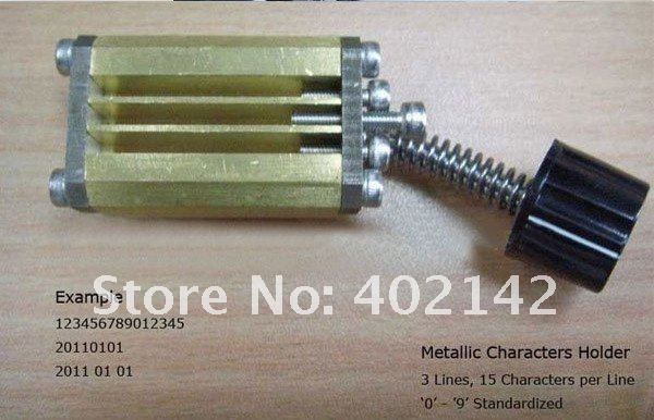 Hot Ink Roller Stamp Coder Machine for Batch Expiry Date Printing