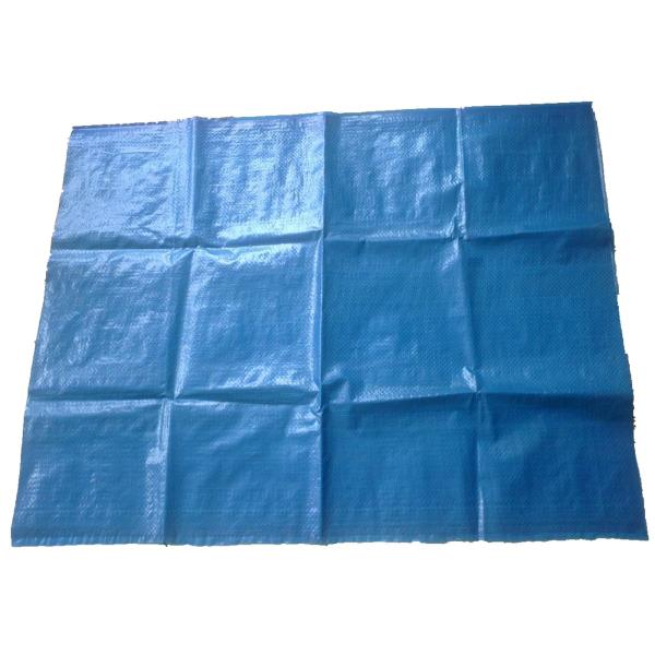 Moisture Proof 50kg PE Woven Sack Bags / Woven Polyethylene Packaging Bags