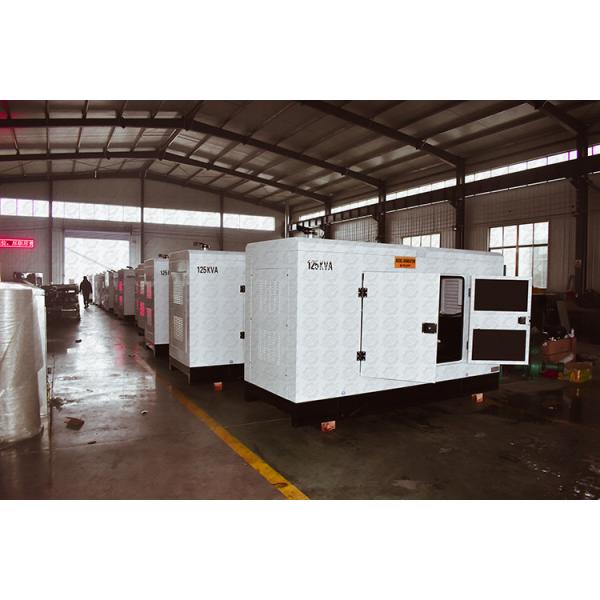 Deutz CE ISO Approved Weichai Genset 100kw / 125kva Water Cooling WP4D108E200