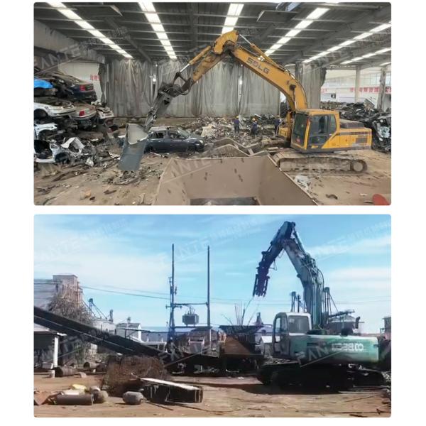 Hard Disk Shredder Waste Aluminum Shredder Electric Metal Shredder Metal Recycle Plant Equipment