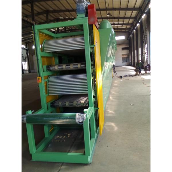 Automatic Batch Off Cooler SS304 Mesh Belt Rubber Batch Off Cooling Machine ISO2000