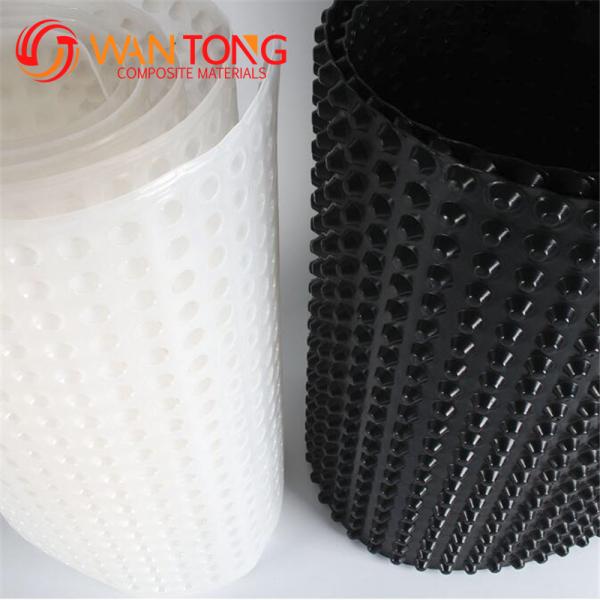 Hotel Drainage Board with Geotextile HDPE Dimple Composite CE/ISO/ISO14001 Certified