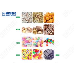 Coating Chocolate 1000kg/H Snack Food Processing Machinery