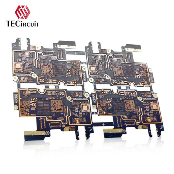 HDI High Frequency Board RIGID PCB FR4 TG150 S1150G Min Hole Size 0.1mm