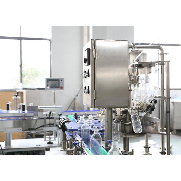 Avoid Leakage 8 Heads Water Filling Machines , Bottle Filling Capping Machine