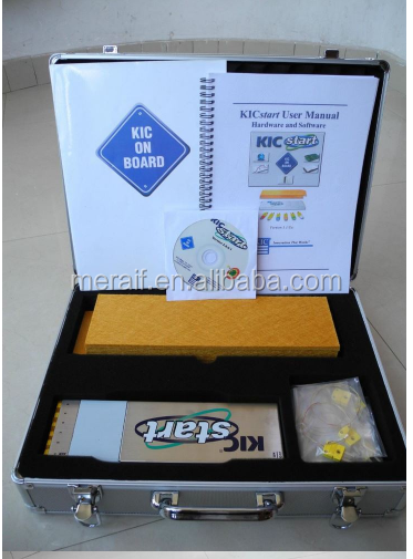 KIC start 6 channels PCB temperature profiling SMT KIC thermal profiler online