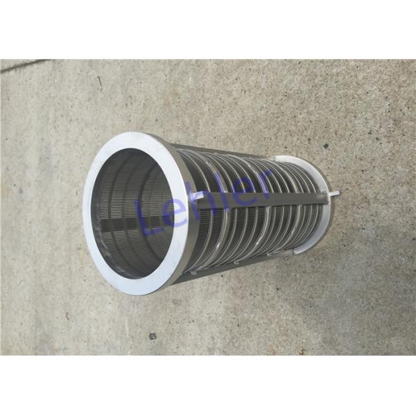 Wedge Wire Screw Press Separator Screens Flow Inside To Outside Type