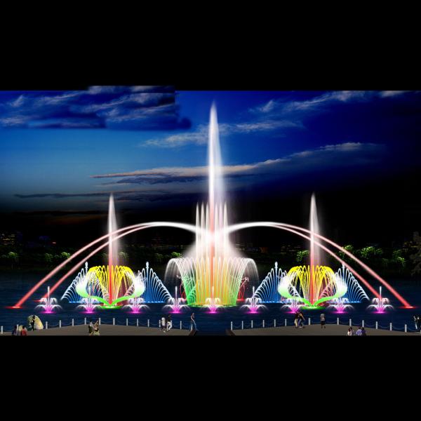 Quality High quality lake frequency converter fountains multimedia floating water fountain for sale