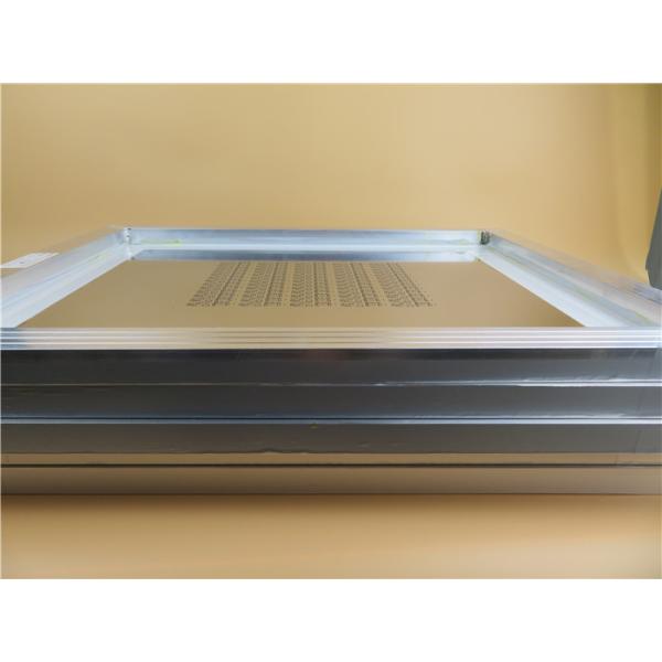Stainless Steel Shim 0.12mm PCB SMT Stencil 520x420mm Aluminum Fame