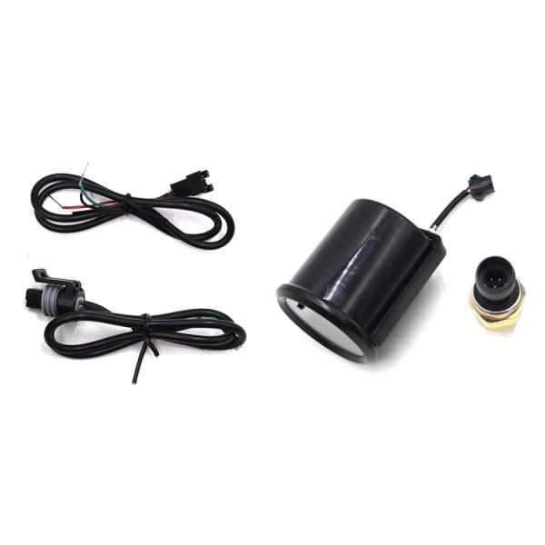 High Performance Electric Oil Pressure Gauge Sensor Kit 2‘’Circle Stepper Motor
