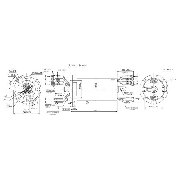 Customizable Rotary Unions Slip Rings for Optimal Performance and Durability Hiscience Rotary Connectors for Radar Systems, Industrial Mixers