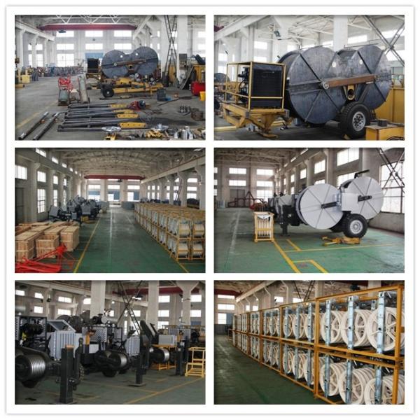 60kN 6 Ton 220kv Overhead Transmission Line Stringing Equipment with Cummins Diesel Engine