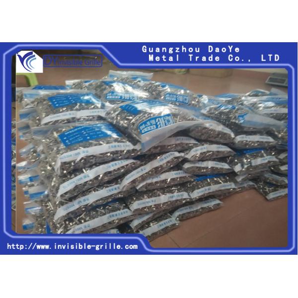 3.5mm Thickness Invisible Grill Accessories 304 Stainless Steel Cross Clip