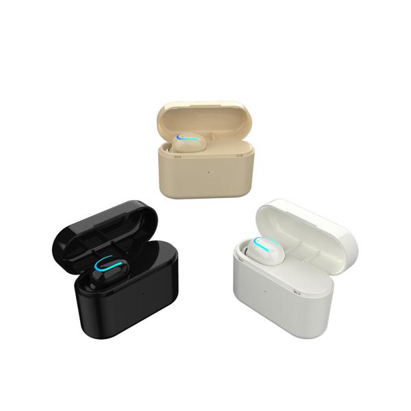 Christmas Gifts Cheap Mono Bluetooth Earphone/Headphone with 500mah charging case